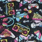 Sweat digitaldruck teenager-sachen dunkelgrau/schwarz