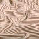 Baumwolljersey gestreift camel