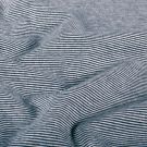 Bündchenstoff gestreift 1mm marine