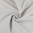 Bündchenstoff gestreift 1mm hellgrau