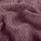 Sherpa fleece uni mauve