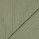 Baumwolljersey rib olivgrün