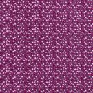 Baumwolle popeline gemustert blumen weinrot