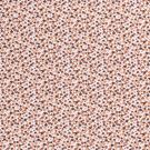 Baumwolle popeline gemustert blumen orange