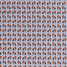 Baumwolle popeline gemustert batik marine