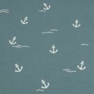 Baumwolljersey anker indigo