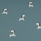 Baumwolljersey zebras indigo