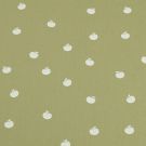 Baumwolle popeline gemustert Äpfel olivgrün