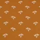 Baumwolle popeline gemustert palmen camel