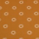 Baumwolle popeline gemustert sonnen camel