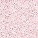 Baumwolle popeline blumenfeld orange