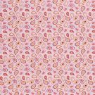 Baumwolle popeline paisley klein hellrosa