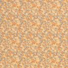 Baumwolle popeline blumenfeld klein orange