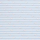 Baumwolle popeline möwen mit streifen hellblau