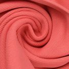 50x60cm bündchenstoff gerippt 2x2 koralle