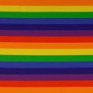 Baumwolljersey regenbogenstreifen multicolor