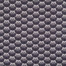 Viskose popeline muscheln marine