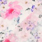 Baumwoll voile scherli digitaldruck blumen natur