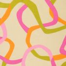 Viskose nylon abstrakt multicolor