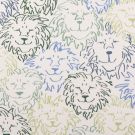 Baumwolljersey löwen grün