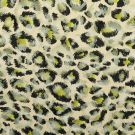 Baumwolljersey digitaldruck leopard grün