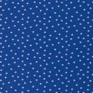 Baumwolljersey blumen kobalt