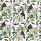 Baumwollmusselin tukane weiß