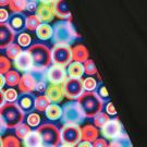 Softshell digitaldruck kreise kobalt