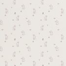 Baumwolljersey hasen gebrochenes weiß