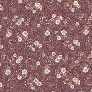 Baumwolljersey blumen magenta