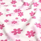 Baumwolljersey blumen offwhite