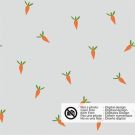 Baumwolljersey möhren hellgrau