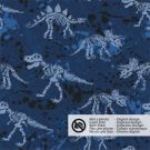 50x150cm sweat/french terry dinos marine