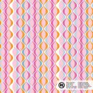 Baumwolle popeline wellen hellrosa