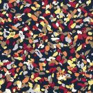 Viskosejersey leopard marine