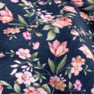 Sweat digitaldruck blumen marine