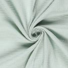 Baumwoll musselin dobby punkte mint