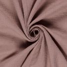 Baumwoll musselin dobby punkte hell mauve