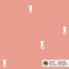 Baumwolljersey seepferdchen rosa