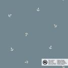 Baumwolljersey anker indigo