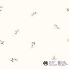 Baumwolle popeline blumen offwhite