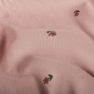 Feincord blumen hellrosa