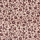 Nicky velours blumen rosa