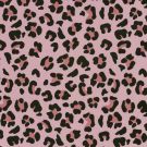 Sweat/french terry digitaldruck leopard hellrosa