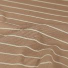 Ripp jersey streifen camel