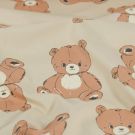 Sweat/french terry bären beige