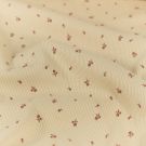 Ripp jersey blumen beige