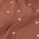 Ripp jersey herzen altrosa