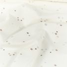 Baumwolljersey sterne offwhite