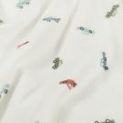 Stretch frottee autos offwhite